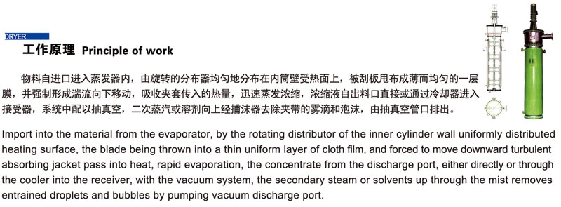  机械搅拌式簿膜式蒸发器(图1)